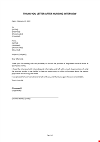 Sample Thank You Letter After Business Meeting