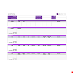 Business trip report example document template
