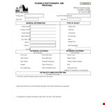 Custom Job Proposal Template for Total, Filming, and Observatory Clients example document template