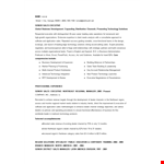 Senior Sales Executive Resume example document template