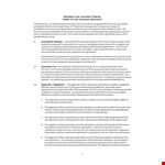 Personal Guarantee Loan Agreement template example document template