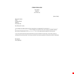 Two Weeks Notice Letter | Format, Address, and Template example document template 