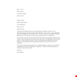 Short Resignation Letter For Teachers example document template