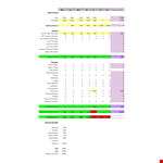 Daily Cash Flow Statement example document template