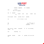 Employee Application for Donations | Event and Organization Support example document template 