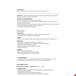 Marketing Executive Assistant Resume example document template