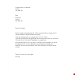 Proof of Employment Letter Template - Create Your Customized Document example document template