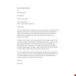 Letter Of Intent Real Estate In Doc example document template