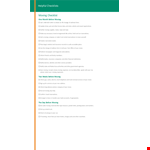 Ultimate Moving Checklist | Helpful Tips for a Smooth Move example document template