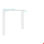 Printable Wedding Photo Checklist example document template