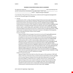 Professional Service Agreement Template for Design Engineers - JCEDC example document template