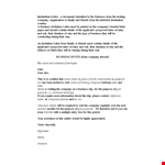 Business Invitation Letter | Formal Letter from Company example document template