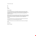 Farewell Email Template – Convey Your Appreciation in Subject After Years example document template