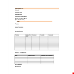 Easy and Efficient SOP Templates for Your Business | Process, Comments, Hours & More example document template