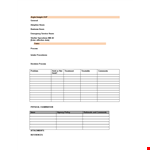 Easy and Efficient SOP Templates for Your Business | Process, Comments, Hours & More example document template 