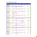 Weekly Calendar Template: Plan Your Week Efficiently for Group Activities, Women, and Teens example document template