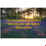 Sympathy Messages: Sending Difficult Thoughts and Prayers - Template example document template 