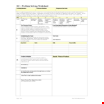 Root Cause Analysis Template - Take Effective Actions example document template