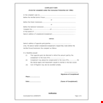 How to Write a Consumer Forum Complaint Letter – Tips, Template & Sample example document template