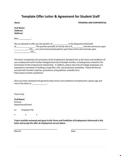 Offer Letter