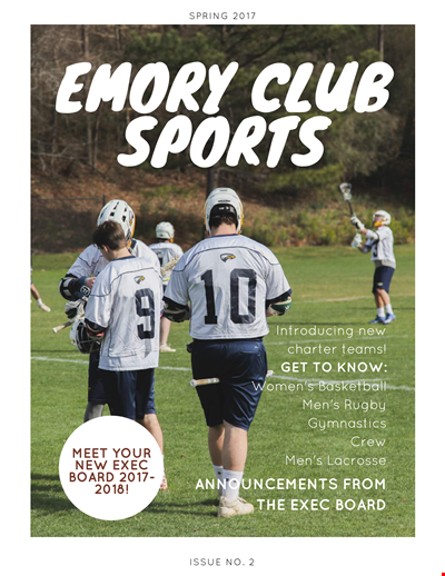 Emory Club Sports Newsletter, Stay Updated with the Latest Sports News at Emory