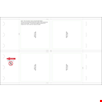 Table Tent Template - Free Design, Customization & Printing example document template