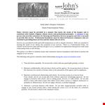 Fraternization example document template