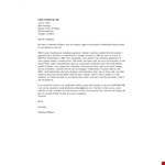 Free Letter Of Intent For Job example document template