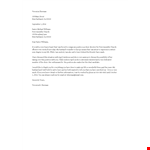 Church Resignation Letter example document template