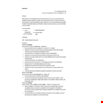 Senior Event Manager Resume example document template