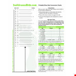 Newborn Shoe Size Chart: Find the Perfect Fit for your Child (0-12 months, Inches) example document template