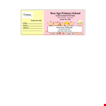 Create a Buzz with Our Raffle Ticket Templates - Customize & Print example document template