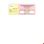 Create a Buzz with Our Raffle Ticket Templates - Customize & Print example document template 