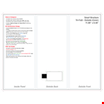 Design your Pamphlet with Ease using our Dotted Pamphlet Template example document template