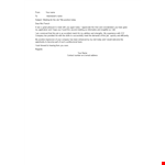 Second Interview Thank You Letter example document template