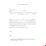 Financial Letter of Support for Students | Sponsorship Assistance example document template