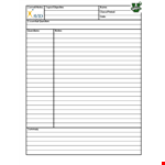 Cornell Notes Template - Organize Your Notes with Ease example document template