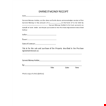 Money Purchase example document template 