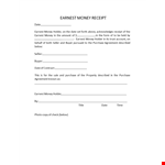 Money Purchase example document template