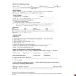 Impaired Diabetes Training: Referral Form Template example document template