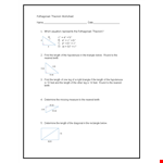 Discover the Nearest Length with Pythagorean Theorem - Get Accurate Up to Tenth example document template