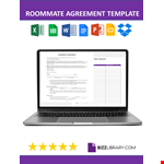 Roommate Agreement Template example document template