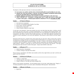 State Team Work Schedule Of Activities example document template