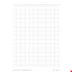 Graph Paper: Large Inch Size | Vertex & Excel Templates example document template