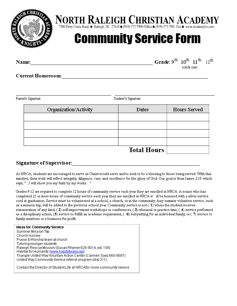 Community Service Letter Template Create Personalized Service Letters community-service-letter-template-create-personalized-service-letters