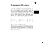Large Hierarchical Business Organizational Chart Template example document template