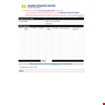 Employee Expense Report In Pdf example document template