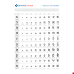 Printable Diamond Size Chart - Find Your Perfect Carat Size with Our Chart example document template