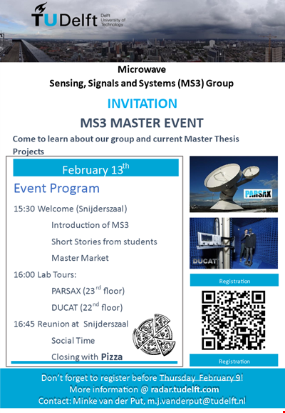 Event Program Invitation: Engage with Our Sensing and Microwave Group – Get the Master PDF