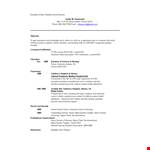 Example Of A New Graduate Nurse Resume example document template